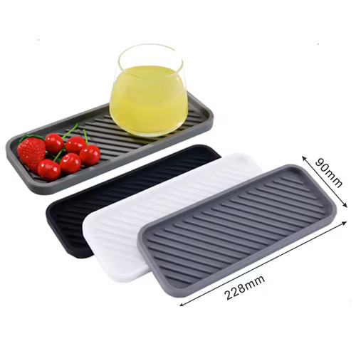 Silicone sink organiser tray - silicone,