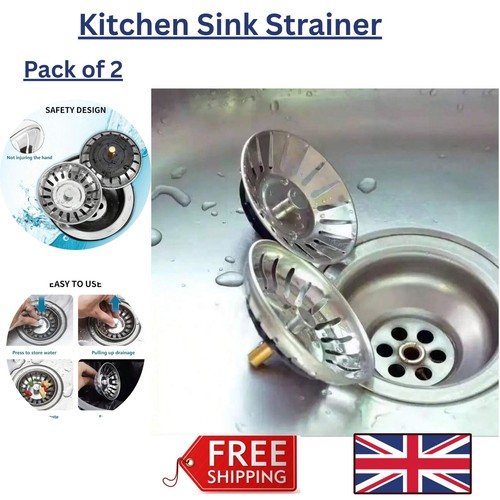 Kitchen sink strainer - 2x,