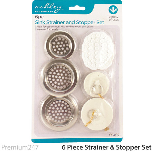 Stainless strainer stopper - stainless,