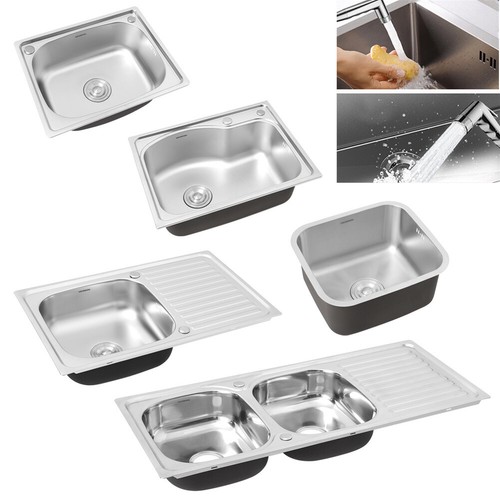 Undermount inset kitchen sink - kitchen,