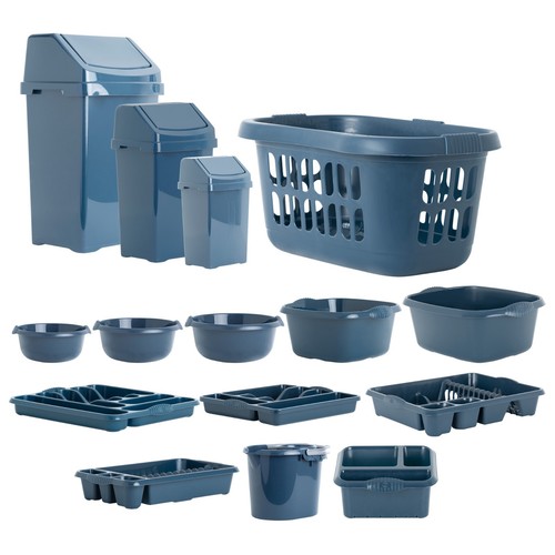 Small large plastic dustbin - large,